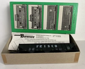 Bowser HO Scale 55110 100 Ton 45’ 3 Bay Hopper Kit Frisco #88375 - Picture 1 of 3