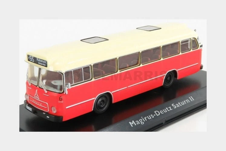 EDICOLA ACCCC118-4642118 MAGIRUS - DEUTZ SATURN II AUTOBUS 1957 - ORANGE CREAM - - Immagine 1 di 2