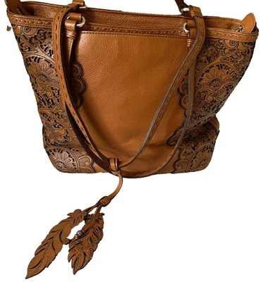 BOLSO DE MANO BRIGHTON Bolso de Mano Monedero Herramientas Cremallera PLUMA Imitación Cuero Bolsillos Llavero Foto 1 de 4