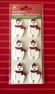 POLAR BEAR - LITTLE BIRDIE - DIMENSIONAL STICKERS - FREE SHIPPING - Picture 1 of 1