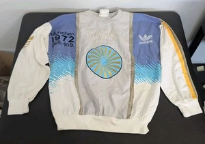 Vintage Adidas Munich 1972 Olympics Games Stockholm 1912 Crewneck Sweatshirt - Bild 1 von 11