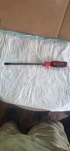 Snap On Red Soft Grip 15" Flathead Screwdriver SGD10B - Bild 1 von 6