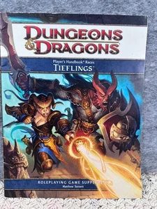 Dungeons & Dragons Players Handbook Races: Tieflings 1st Printing - Imagen 1 de 7