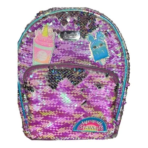 Mochila de lentejuelas JUSTICE, morado, rosa y azul. - Imagen 1 de 8