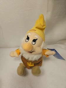 Peluche Fabbrica Giocattolo Walt Disney Happy Seven Dwarfs Happy - Foto 1 di 8