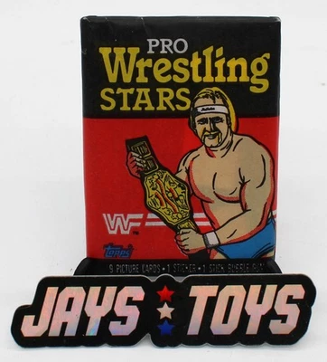 Tarjeta de cera vintage 1985 Topps WWF Pro Wrestling Stars paquete sellado de fábrica Foto 1 de 3