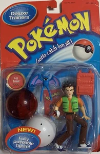 HASBRO POKÉMON DELUX TRAINER, BROCK, #41 ZIBAT, POKÉBALL, BATTLE DISC, PACK - Bild 1 von 2