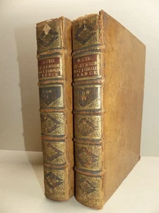 Sínodos Sínodos Francia Francia Concilio Iglesia Retrato Macclesfield Aymon 1710 - Imagen 1 de 12