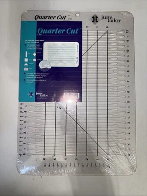 Шаблон линейки Taylor Quarter с прорезями совершенно новый нераспечатанный июнь - Изображение 1 из 3