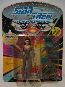 LT. COMANDANTE DEANNA TROI LA PRÓXIMA GENERACIÓN FIGURA SIN PERFORAR PLAYMATES FIGURA - Imagen 1 de 1