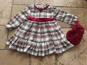 Tommy Bahama Kids Girls 18m Christmas Dress With Purse NWOT - Picture 1 of 5