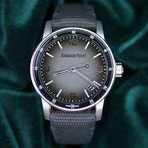 Audemars Piguet Code 11.59 Smoked Gray Dial White Gold MINT COMPLETE SET 15210CR - Picture 1 of 21