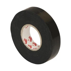 2 rollos no adhesivos de cinta de telar de PVC negra 19 mm x 33M - EPT5 - Imagen 1 de 1