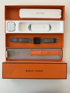 Apple Watch Series 7 Stainless 45mm GPS + Cellular Unlocked , 2 bands, excellent - Zdjęcie 1 z 9