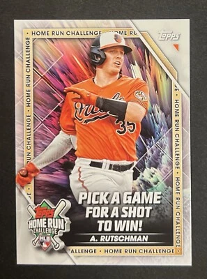 Topps 2023 Series 2 Adley Rutschman Home Run Challenge Baltimore Orioles #HRC-3 - Image 1 of 2