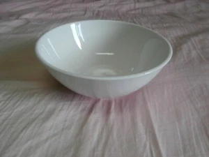 Tazón de sopa de porcelana blanca de alta calidad 7" de diámetro - Imagen 1 de 5