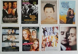 C41  8x Cinema Plakatkarten  DIE FABELHAFTEN BAKER BOYS / VERRÜCKT NACH DIR etc - Bild 1 von 2