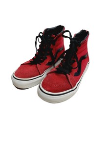 red vans black laces