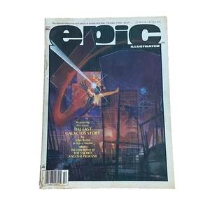 Epic Illustrated The Marvel Magazine of Fantasy & Science Fiction October 1984 - Picture 1 of 14