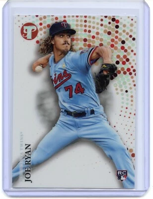 2022 Topps Pristine JOE RYAN REFRACTOR MINNESOTA TWINS RC #128 - Image 1 of 2