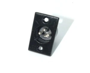 XLR Panel Chassis Halterung Stecker 3 Buchse P Lötanschluss - Bild 1 von 5