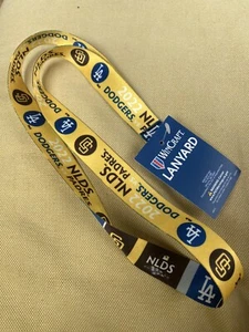 MLB 2022 NLDS San Diego padres LA dodgers Lanyard Key Chain Wincraft -RARE/New - Picture 1 of 5