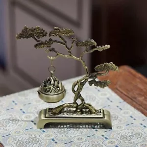 Traditional Small Incense Burner Tree Incense Stick & Plates Burner Holder Aroma - Picture 1 of 5