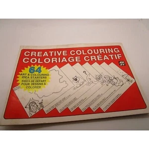 Vintage Creative Colouring French & English Canadian Coloring Book -NEW-64 Pages - Bild 1 von 9