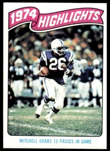 1975 Topps Lydell Mitchell #456 1974 Highlights Baltimore Colts K1 - Picture 1 of 2