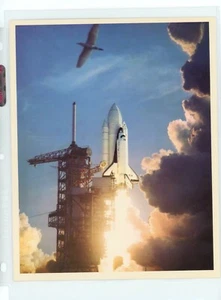 SPACE SHUTTLE COLUMBIA's Maiden Voyage April 12th -NASA Space 8x10 - Afbeelding 1 van 2