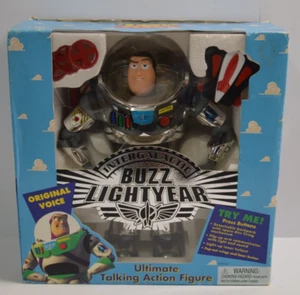 Modellino Toy Story Chrome Buzz Lightyear Ultimate Talking 1995 nuovo con scatola nuovo con scatola - Foto 1 di 23