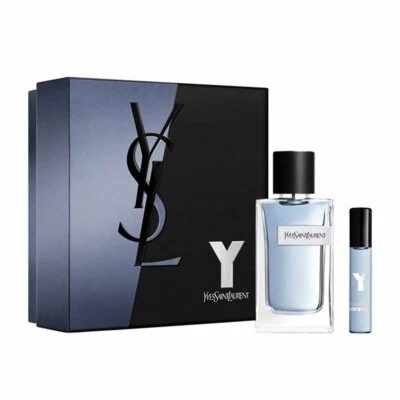 Yves Saint Laurent Y Pour Homme - Juego de regalo con eau de toilette spray 100 ml y 10 ml Foto 1 de 2