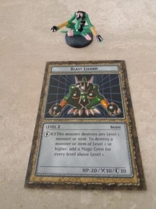 Yugioh Dungeon Dice Monsters Englisch BLAST LIZARD B1-07 - Bild 1 von 2