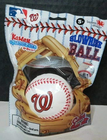 WASHINGTON NATIONALS MLB Slow Risers Squeezies Baseball Import Dragons New Bag Cover