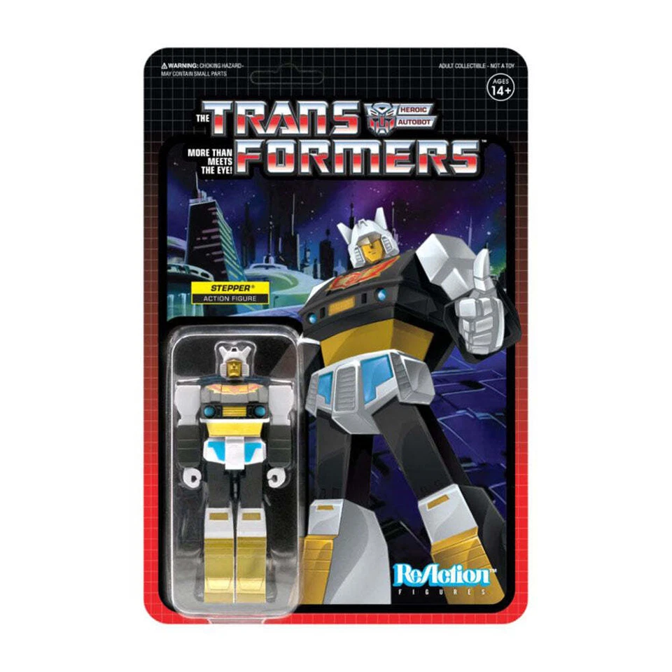 Transformers Stepper Highly Collectable Premium ReAction 3.75" Action Figure - Image 1 of 1