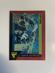 2020-21 Panini Flux Mojo Red Prizm 12/49 Lonnie Walker IV #162 Card Spurs