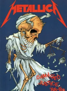 METALLICA 1988 DAMAGED JUSTICE WORLD TOUR CONCERT PROGRAM BOOK BOOKLET NM 2 MINT - Picture 1 of 3