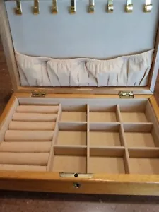 Mele Wood Keepsake Jewelry Trinket Box - Picture 1 of 5