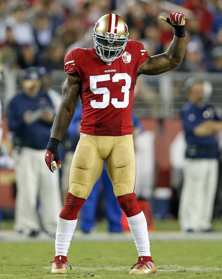 FOTO NAVORRO BOWMAN 8X10 SAN FRANCISCO 49ERS FOTO CUARENTA NINEROS FÚTBOL AMERICANO NFL Foto 1 de 1