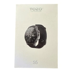 TOZO S5 Smart Watch - NEW (Open Box) - Zdjęcie 1 z 3