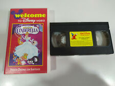 Cinderella Walt Disney - VHS Tape English con Subtitles IN English - 2T