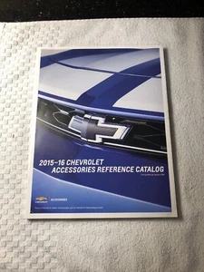 New 2015 2016 Chevrolet Accessories Book Corvette Camaro SS Silverado - Picture 1 of 6