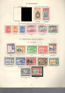 ST CHRISTOPHER 1950-1952 SETS COMPLETE VALUES MINT/USED - Picture 1 of 1