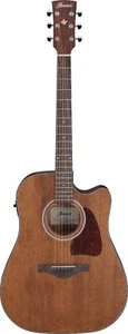 Ibanez AW54CE-OPN Artwood Series Dreadnought Acoustic Electric Guitar with Serup - Picture 1 of 11
