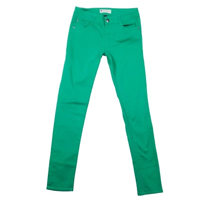 Pantalones de mezclilla elásticos verdes ajustados Love Culture para mujer talla 5 (medidas 28X31) Foto 1 de 4