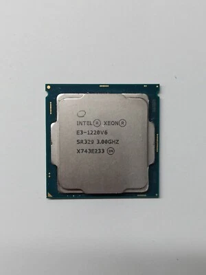 Procesador Intel® Xeon® E3-1220 v6 caché de 8 M, 3.00 GHz - Imagen 1 de 2