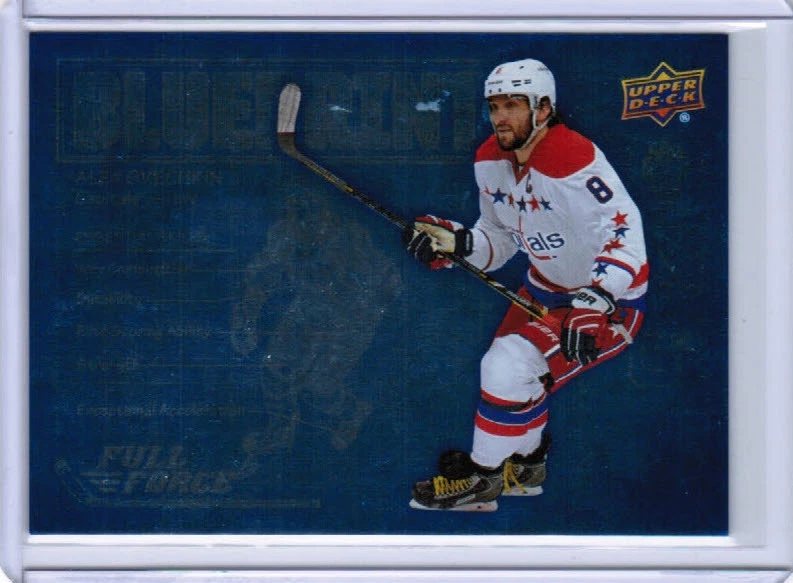 15/16 UD FULL FORCE HOCKEY BLUEPRINT FOIL INSERT CARDS (BP-XX) U-Pick From List Foto 1 de 1