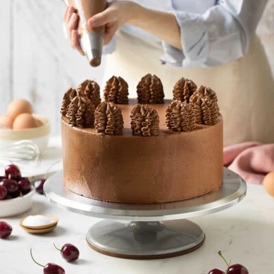  DECORA - Piatto Girevole in alluminio per dolci e torte - Immagine 1 di 2