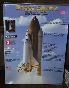 1/200 Lindberg Space Shuttle Stack Orbiter ET & SRB's model kit sealed recovery - Picture 1 of 3