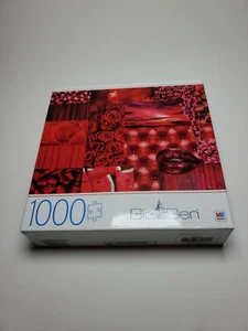 Milton Bradley 1000 PIECE JIGSAW PUZZLE BIG BEN - Reds 27x20 I Hasbro - Picture 1 of 1
